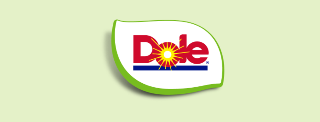 Dole logo on lime background