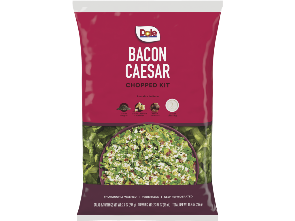 Chopped Bacon Caesar Salad Kit