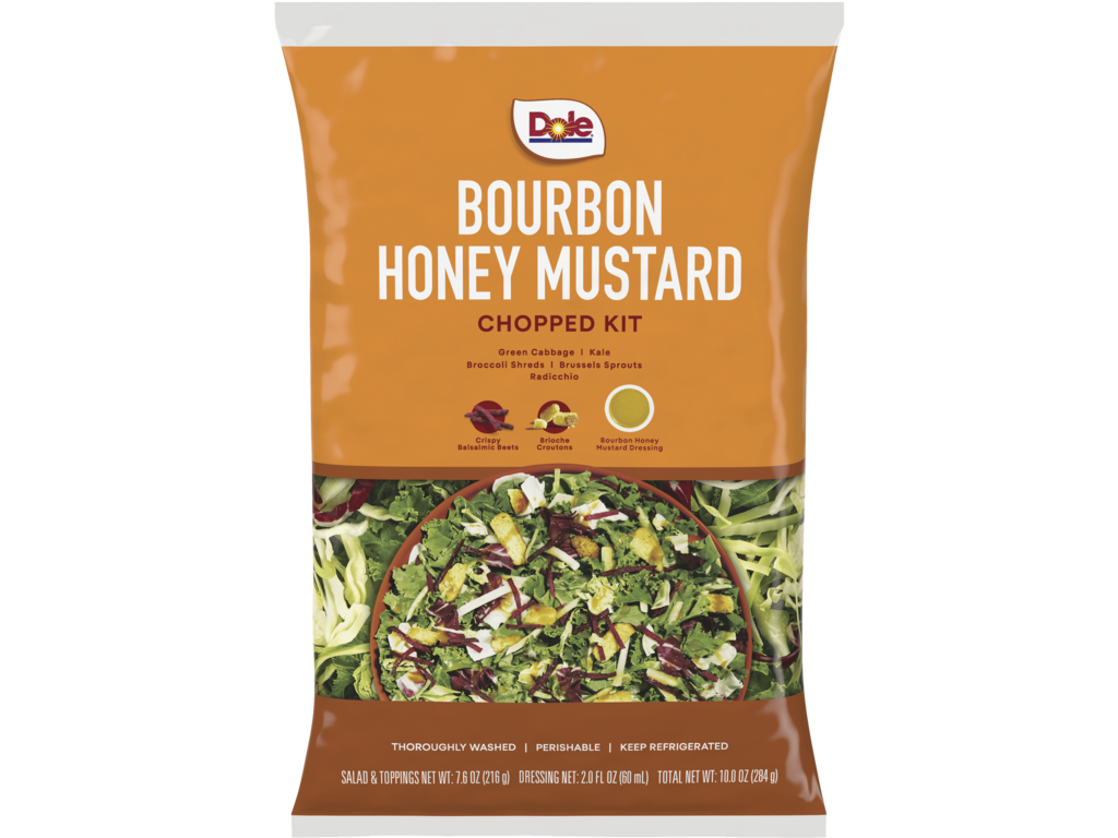 Chopped Bourbon Honey Mustard Salad Kit