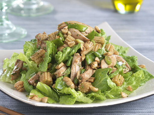 Chopped Romaine_Chinese Chicken Salad_ full plate
