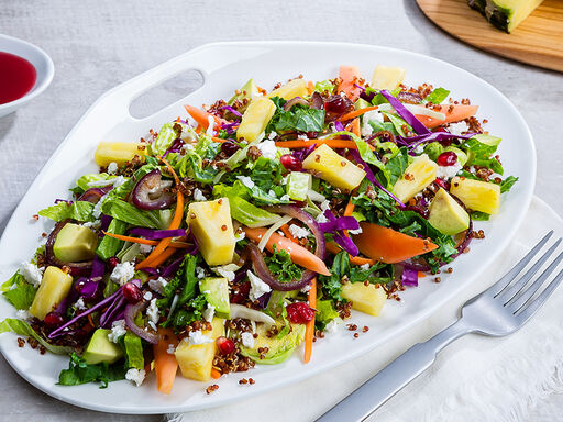 Papaya_Pomegranate_and_Quinoa_Salad_with_Roasted_Red_Onion_Avocado-9916_1200x600